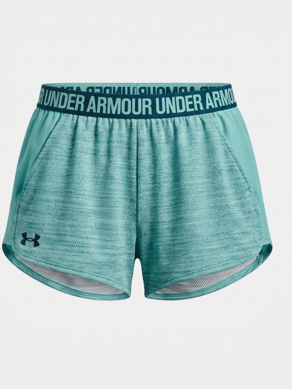 Under Armour HeatGear Athletic Shorts - Mint Green, Size Medium